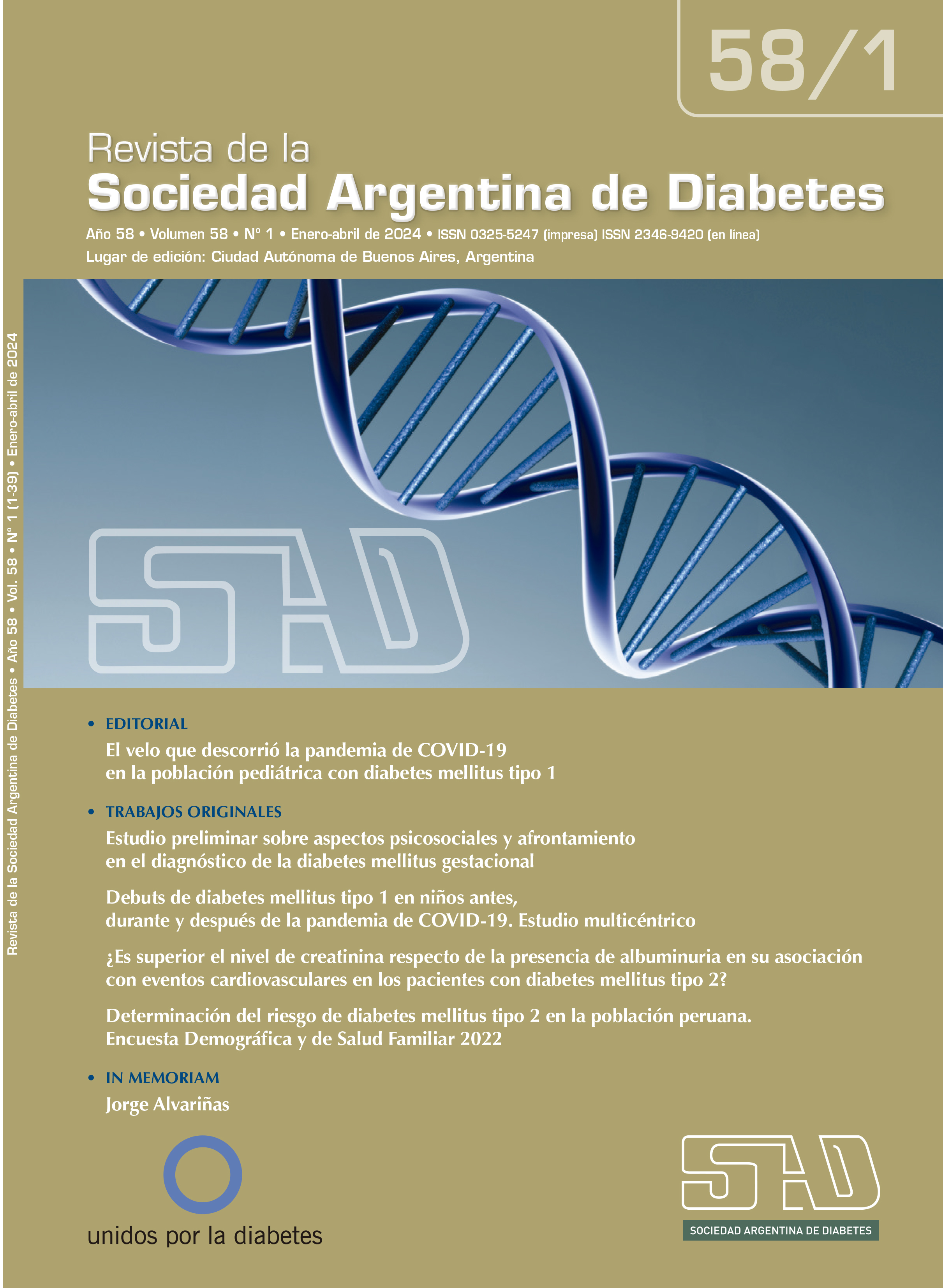 Revista de la Sociedad Argentina de Diabetes: Suplemento Recomendaciones de los Comités de Trabajo de la SAD